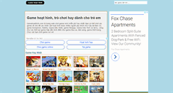 Desktop Screenshot of gamehoathinh.com